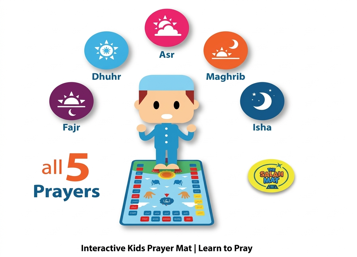 Interactive Islamic Prayer Mat for Children