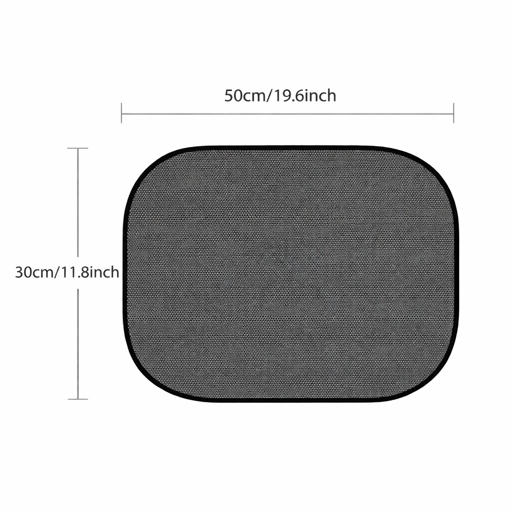 Car Sunshade and Electrostatic Barrier (4-Pack)
