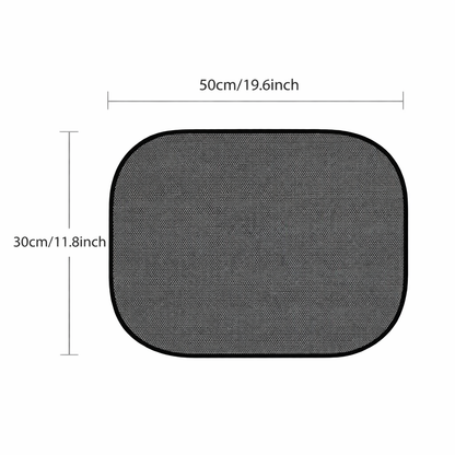 Car Sunshade and Electrostatic Barrier (4-Pack)