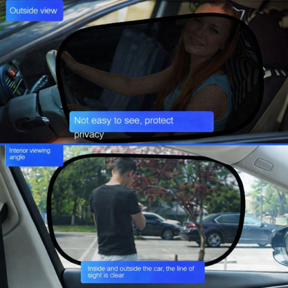 Car Sunshade and Electrostatic Barrier (4-Pack)