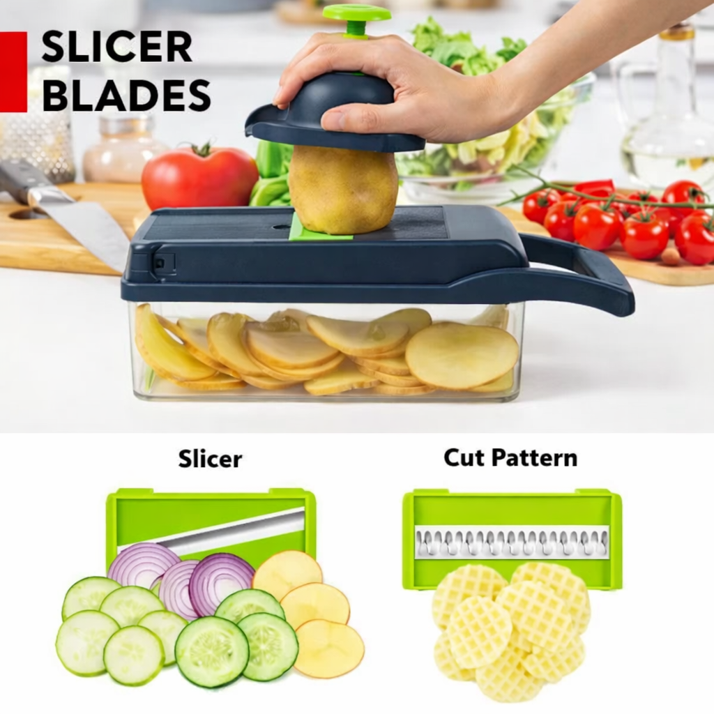 Vegetable Cutter Chopper and Slicer