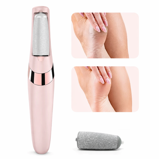 Electric Pedicure Foot File Callus Remover – Rechargeable with Dual Speed & Rollers