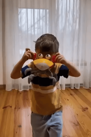 Cute Crab Toy – Interactive Crawling Toy with Lights & Music for Kids