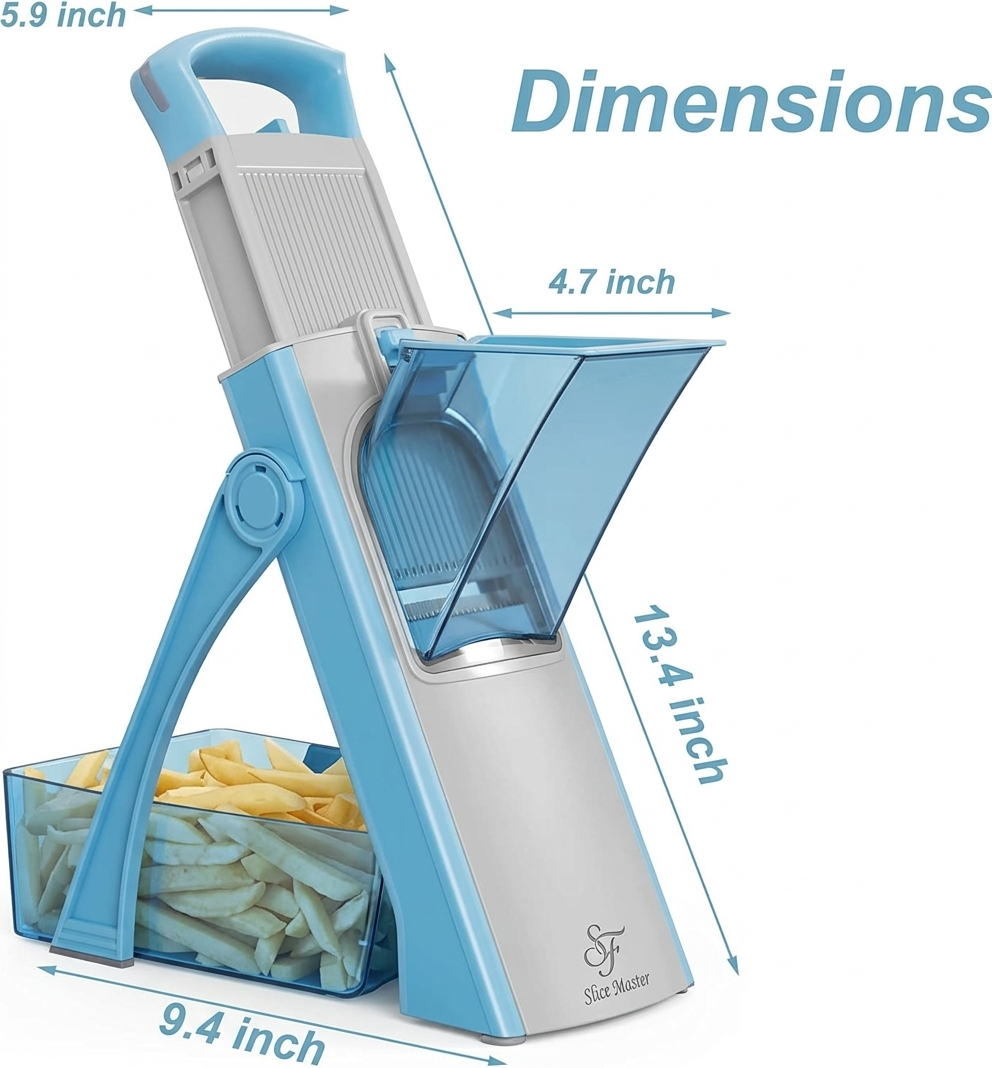 Multi-Function Vegetable Cutter with Storage Box