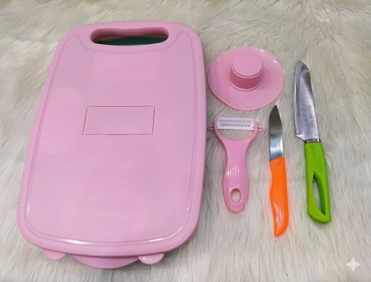 Vegetable Slicer & Cutter Kit with Colander and Storage