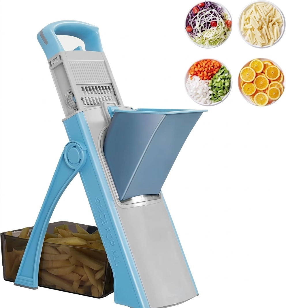 Multi-Function Vegetable Cutter with Storage Box