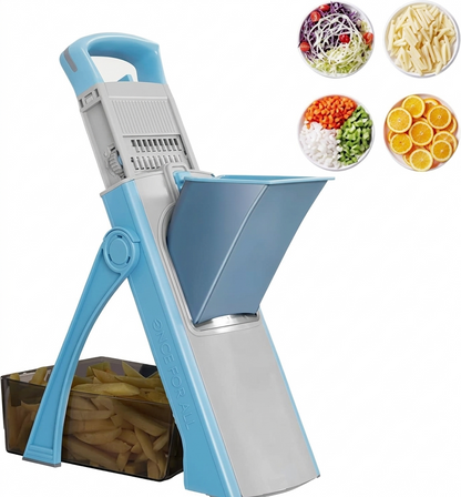 Multi-Function Vegetable Cutter with Storage Box
