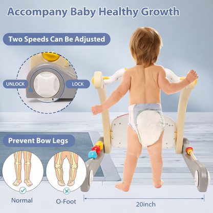2 in 1 Baby Walker – Push & Play Activity Toy for Toddlers
